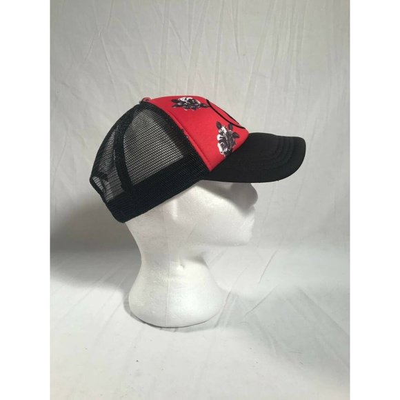 Volcom Floral Trucker Hat Womens sz One Size Adjustable - Picture 4 of 7